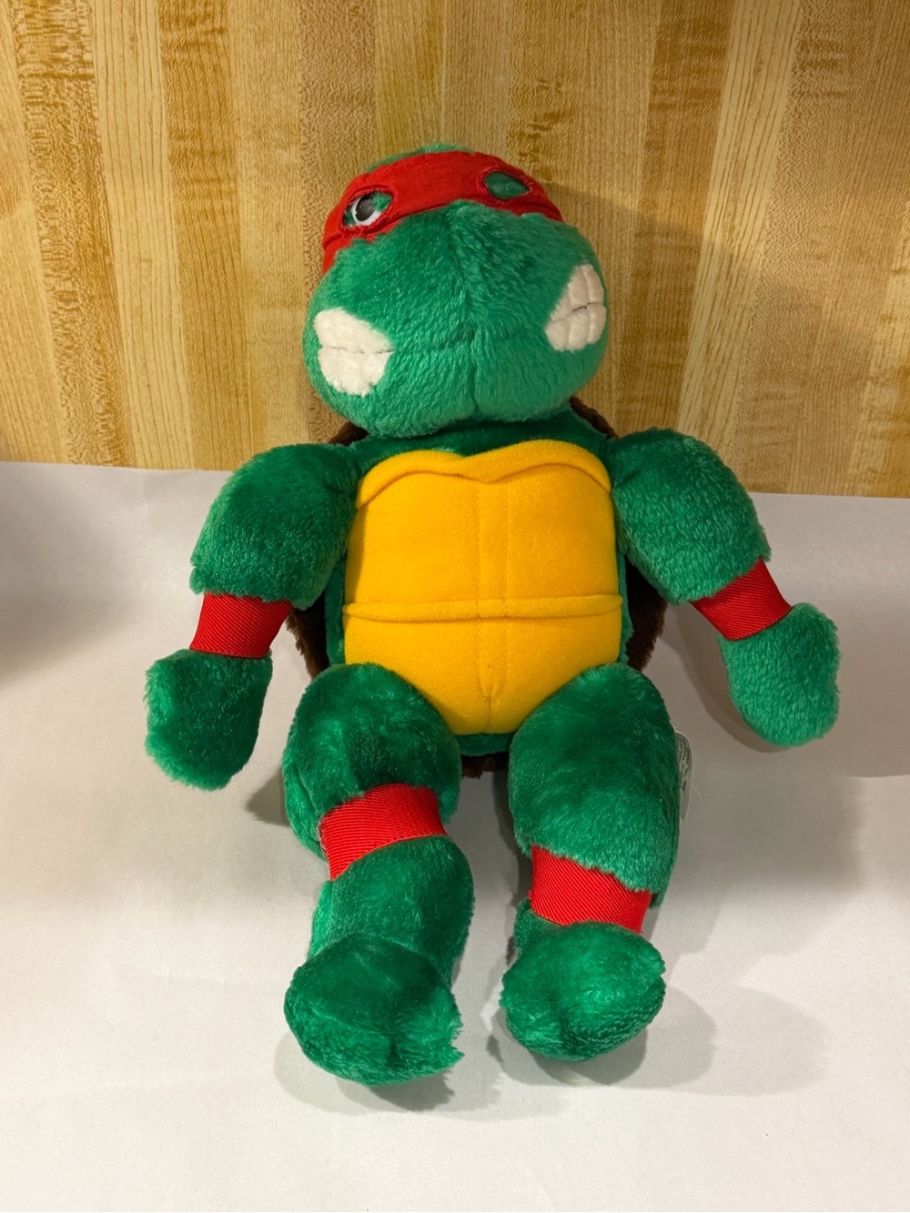 1989 Vintage Raphael Teenage Mutant Ninja Turtles TMNT Plush